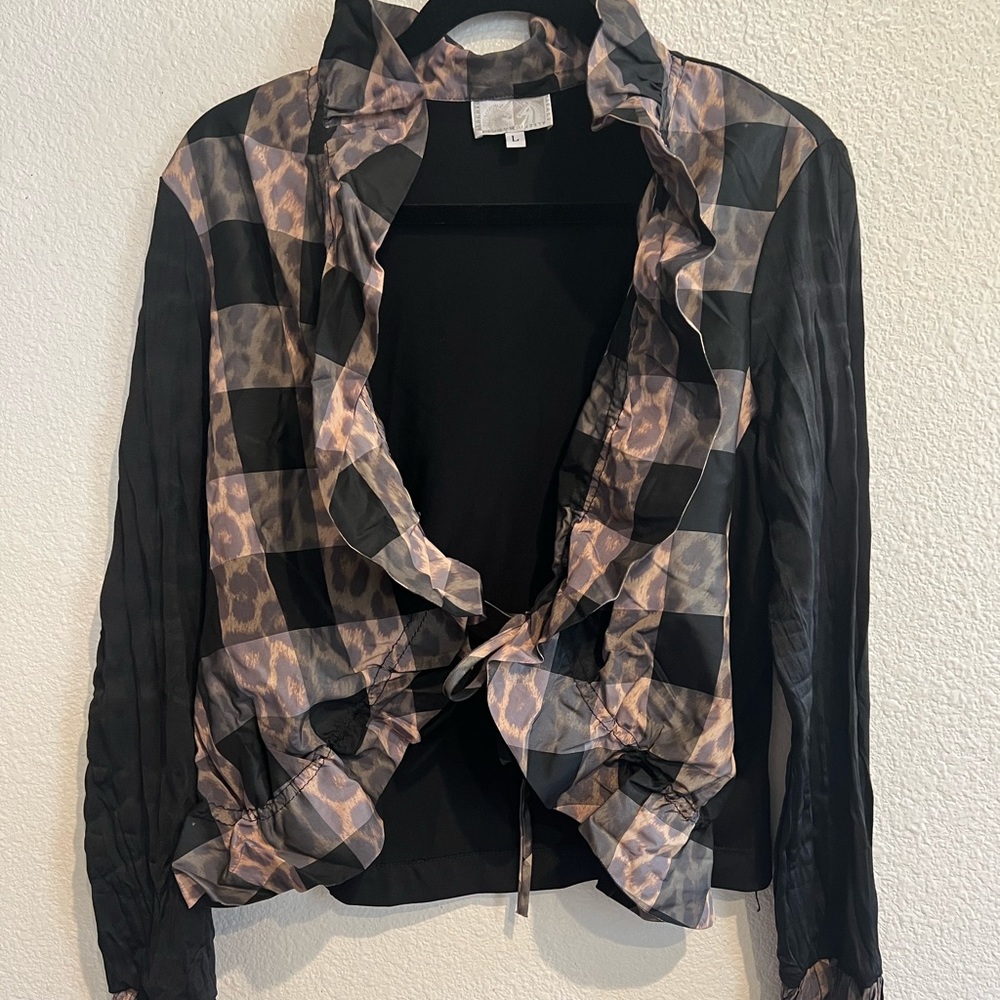 Alberto Makali Animal‎ Print Top